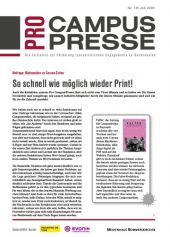 Nr. 116 Juli 2020 PRO Campus-Presse